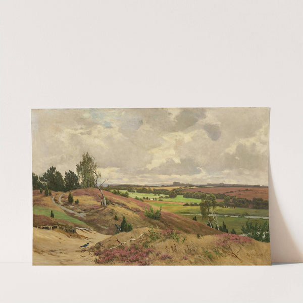 Spätsommertag in der Haide (1890) by Paul Müller-Kaempff