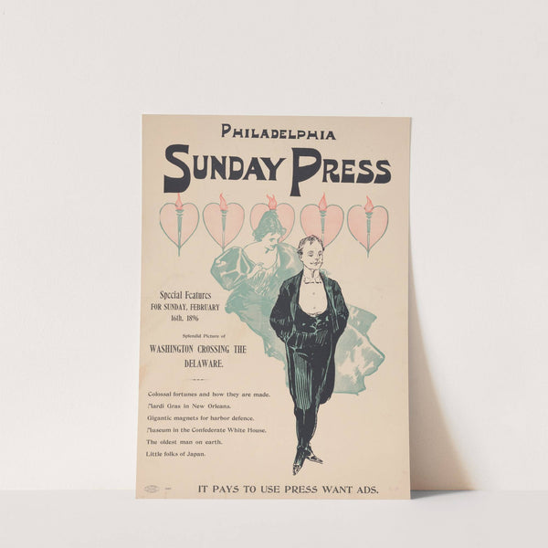 Special features, February 16th, 1896 by George Reiter Brill