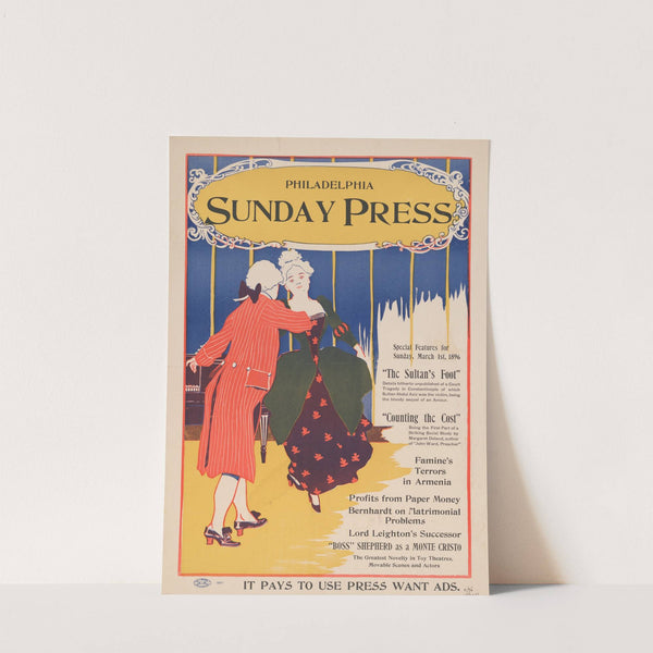 Special features for Sunday, March 1st, 1896. by George Reiter Brill