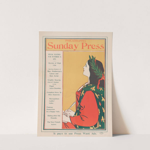 Special features, Nov. 17, 1895 by George Reiter Brill