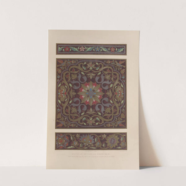 Specimens of Russian embroidery by Matthew Digby Wyatt