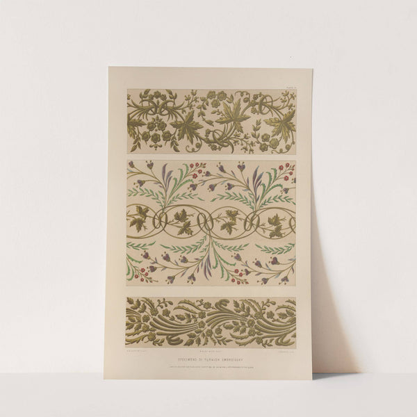 Specimens of Turkish embroidery by Matthew Digby Wyatt