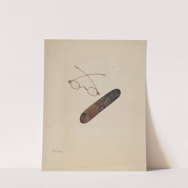 Spectacles and Case by H. Langden Brown