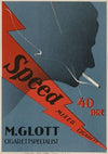 Speed mixed cigarett 40 øre (1932)
