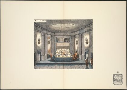 Speisesaal. II. Bild