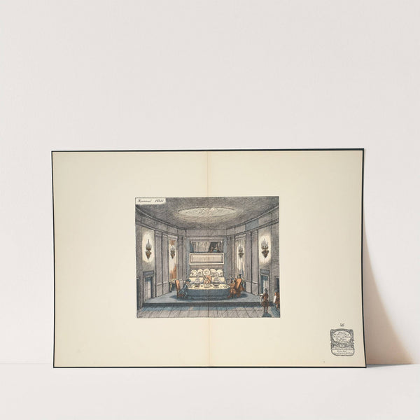 Speisesaal. II. Bild by Ernst Stern