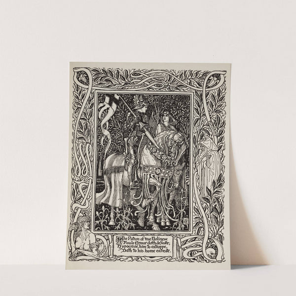 Spenser’s Faerie queene (1895-1897) by Walter Crane