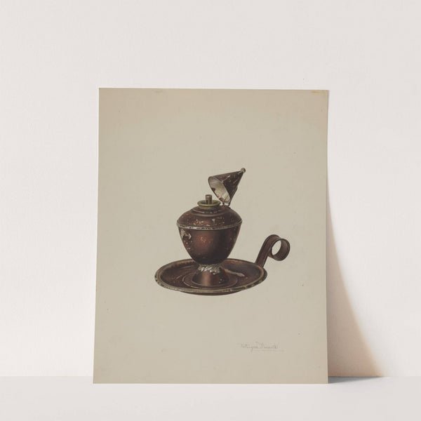 Sperm Oil Lamp by Palmyra Pimentel