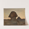 Sphinx by the moonlight. From the journey to Egypt by Jan Ciągliński