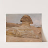 Sphinx. From the journey to Egypt (1903) by Jan Ciągliński