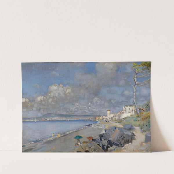Spiaggia Di San Giovanni A Teduccio (1881) by Alceste Campriani