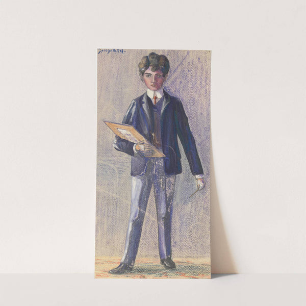 Spiegelbild (1906) by Egon Schiele