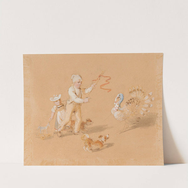 Spielende Berner Kinder by Franz Niklaus König