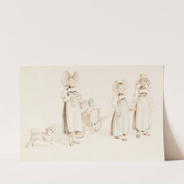 Spielende Kinder by Franz Niklaus König