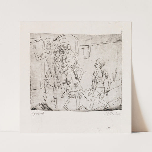 Spielende Kinder (1914) by Ernst Ludwig Kirchner