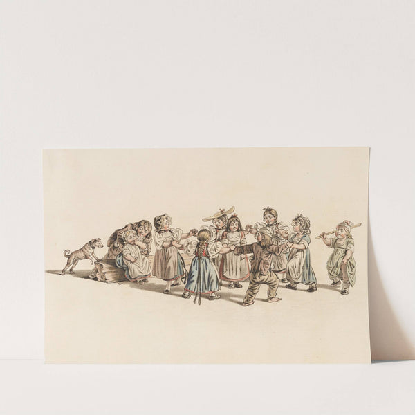 Spielende Kinder (1809) by Gottfried Mind