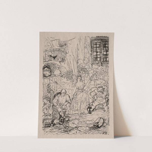 Spinner's Interior by Rodolphe Bresdin