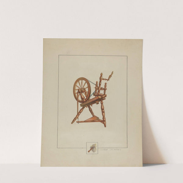 Spinning Wheel by Eugene La Foret