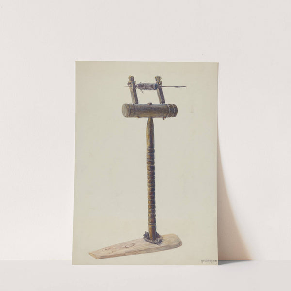 Spinning Wheel by Maud M. Holme