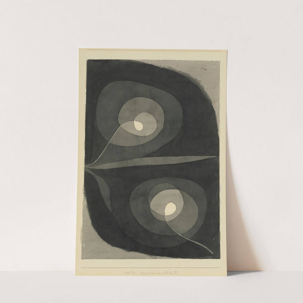 Spiralschraubenblüten I (Spiral Screw Flowers I) by Paul Klee