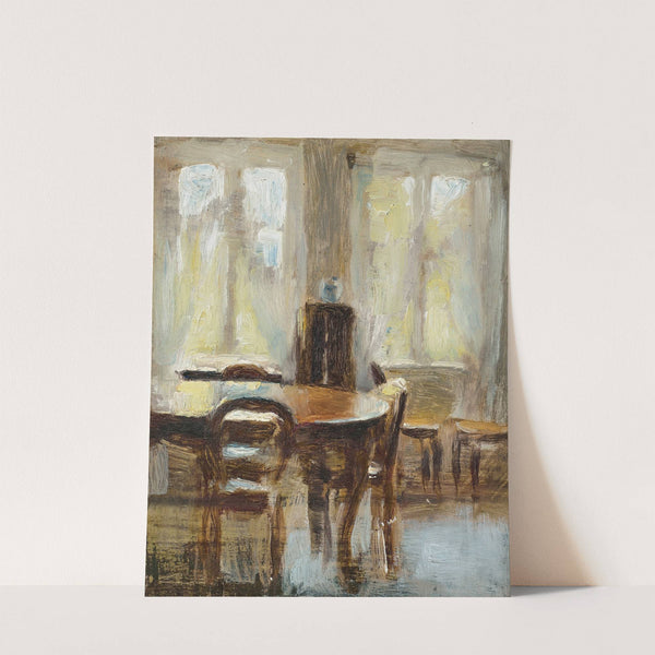 Spisestue (1888) by Vilhelm Hammershøi