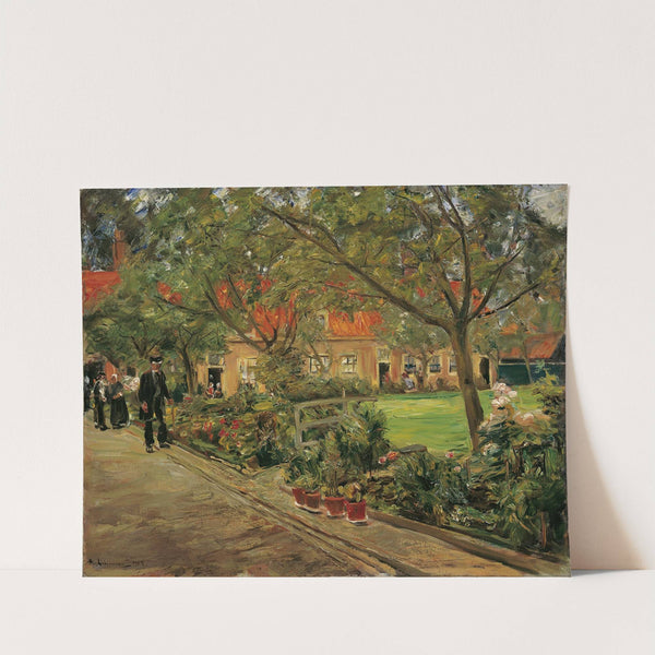 Spitalgarten in Edam (1904) by Max Liebermann