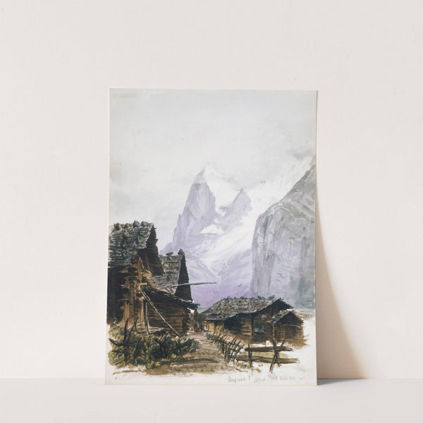 Splendid Mountain Watercolours Sketchbook - Cover 2 by John Singer Sargent