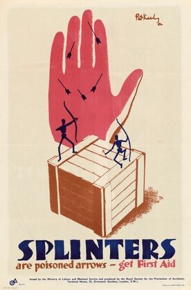Splinters are Poisoned Arrows – Get First Aid