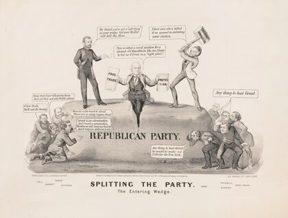 Splitting the party – the entering wedge (1872)