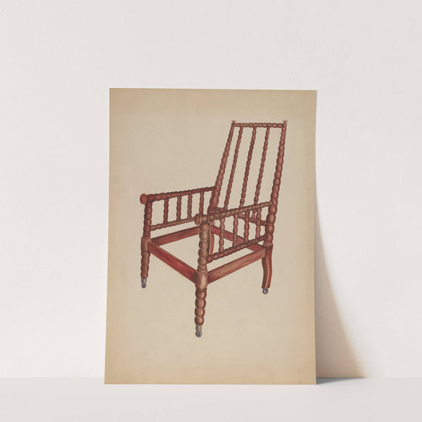 Spool Armchair by Ella Josephine Sterling