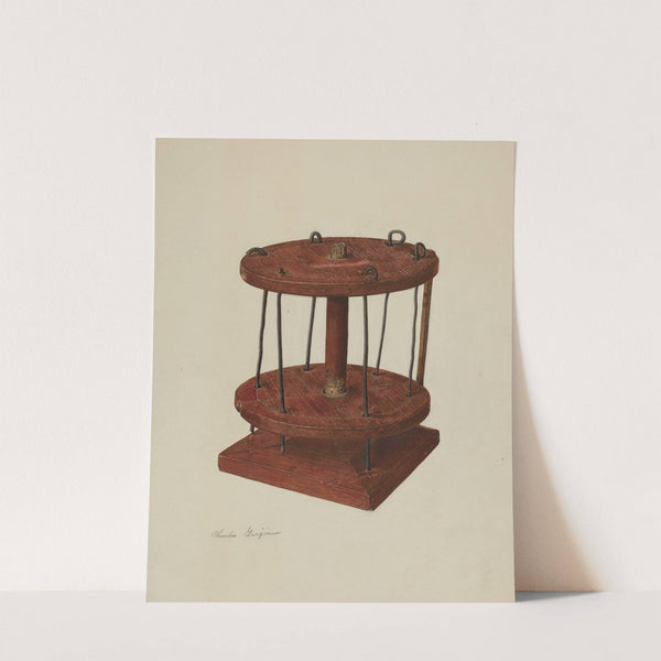 Spool Rack by Charles Garjian