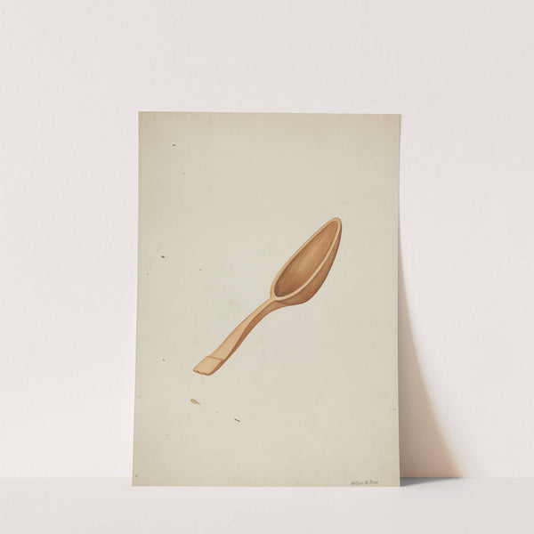 Spoon (c. 1942) by Wilbur M Rice