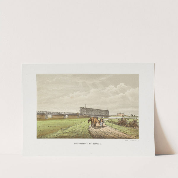 Spoorwegbrug bij Zutphen (1872-1874) by Emrik & Binger