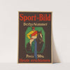 Sport im Bild Derby Nummer Preis 50 Pfg. (1910) by Hans Rudi Erdt