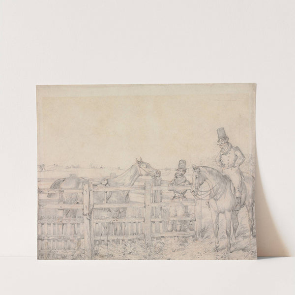 Sporting Notions: ‘I Have a Notion That My Horse Looks Like 40 Guineas in the Pound’ (between 1831 and 1832) by Henry Thomas Alken