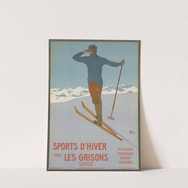 Sports d’hiver dans les Grisons (1906) by Walter Koch