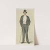 Sports, Miscellaneous; Gymnast; ‘Fred’, Captain Frederick G. Burnaby, December 2, 1876 (1876) by Leslie Matthew Ward