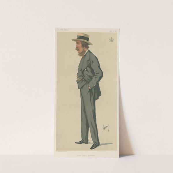 Sports, Miscellaneous; Miscellaneous; ‘A Real English Gentleman’, The Marquis of Exeter, April 9, 1881 (1881) by Carlo Pellegrini