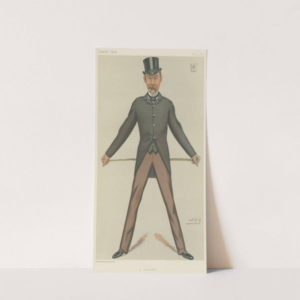 Sports, Miscellaneous; Sport Riders; ‘A Cunarder’, Sir Bache Edward Cunard, February 5, 1881 (1881) by Leslie Matthew Ward