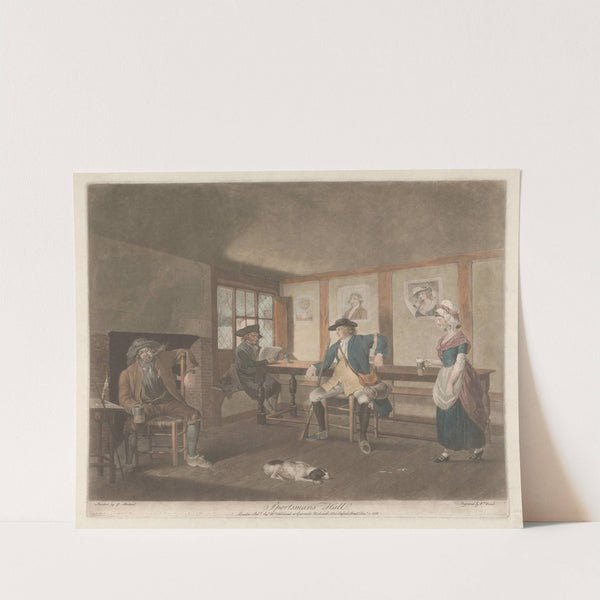 Sportsman’s Hall (1788) by George Morland