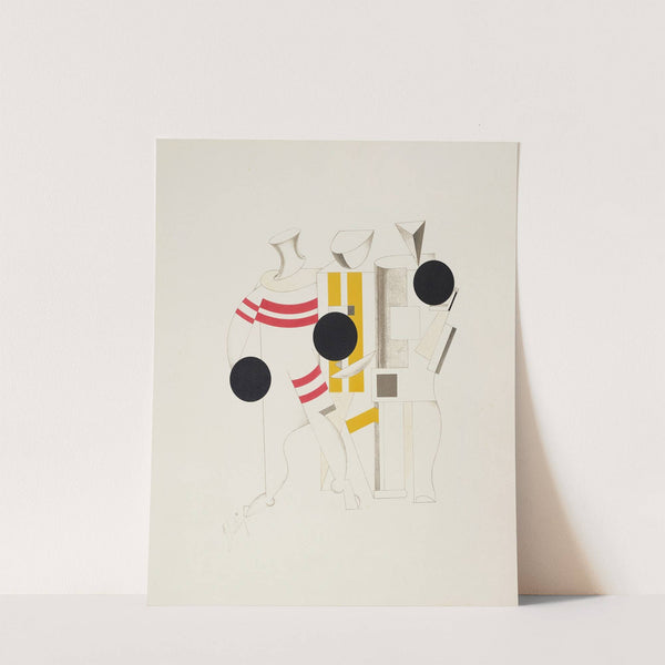 Sportsmen (Sportsmänner) (1923) by El Lissitzky
