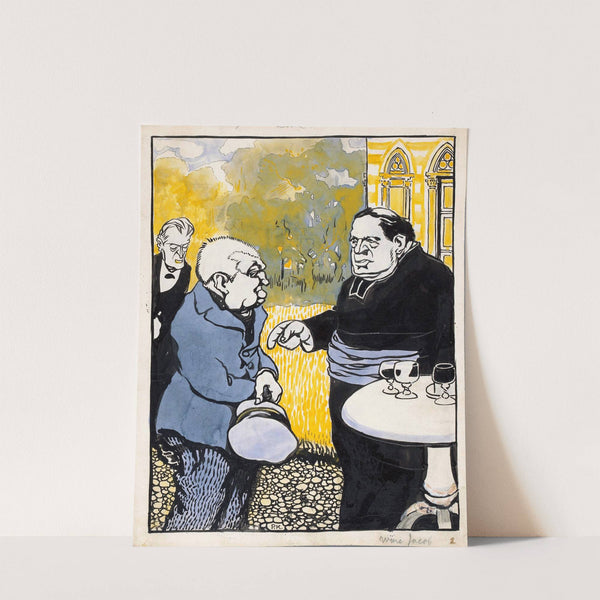 Spotprent op de Rooms-katholieke kerk by Patricq Kroon