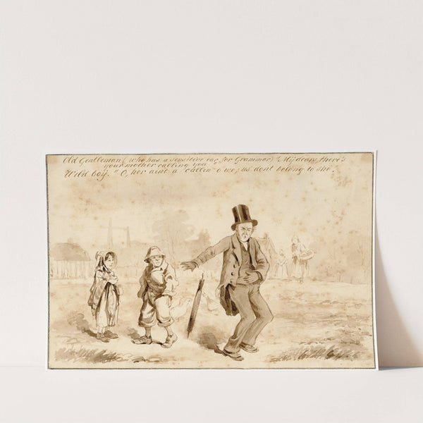 Spotprent over taal by Pieter van Loon