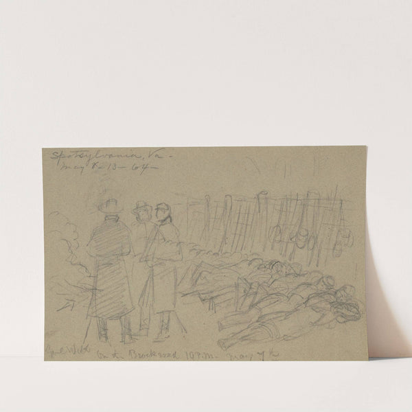 Spotsylvania, Va-May 8-13-64 by Alfred Rudolph Waud