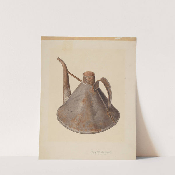 Spouted Oil Can by Lloyd Charles Lemcke