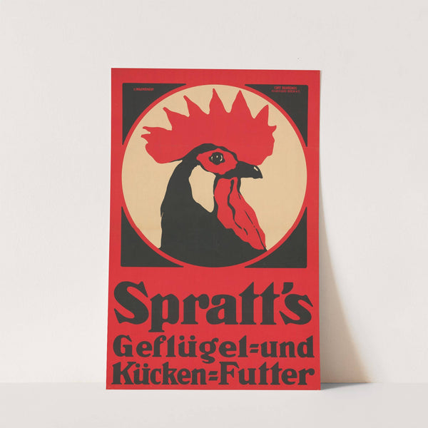 Spratts Geflügel- und Kücken-Futter (1906) by Hans Lindenstaedt