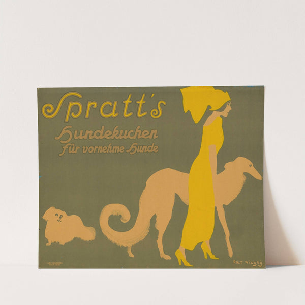 Spratts Hundekuchen für vornehme Hunde (1912) by Rolf Niczky