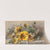 Spray of sunflowers on a stone ledge by Margaretha Roosenboom