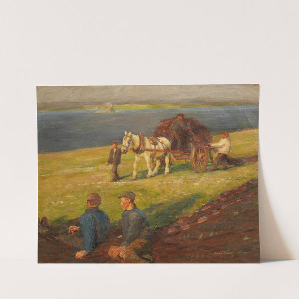 Spreading the nets by Harold Harvey