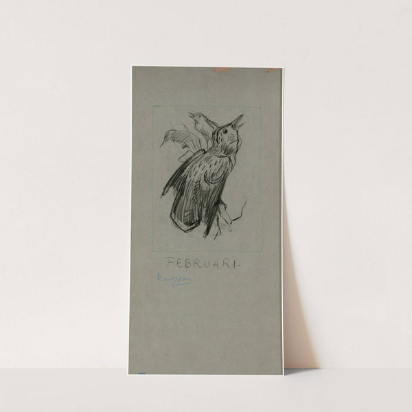 Spreeuw, februari by Theo van Hoytema